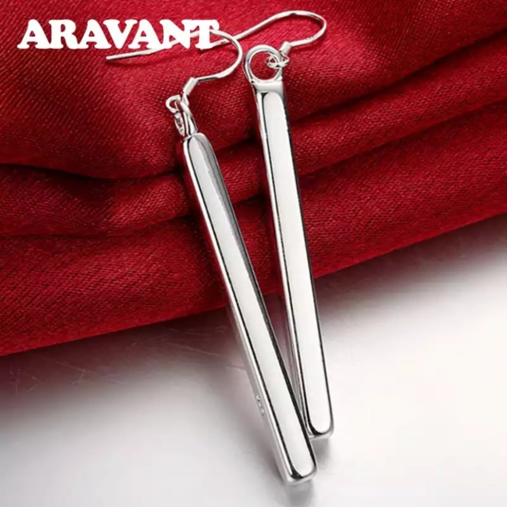 NEW Sterling silver Unique Earrings - Picture 2 of 5